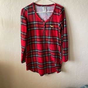 Pink Plaid nightgown